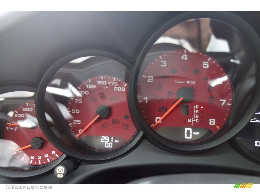 2017 Porsche 911 Carrera 4S Cabriolet Gauges Photo #126704771