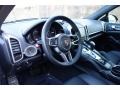 Black 2018 Porsche Cayenne Platinum Edition Steering Wheel