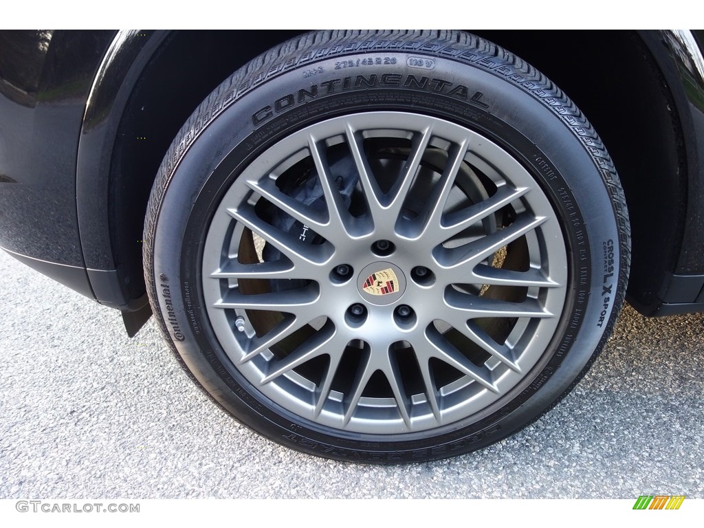 2018 Cayenne Platinum Edition - Black / Black/Luxor Beige photo #9