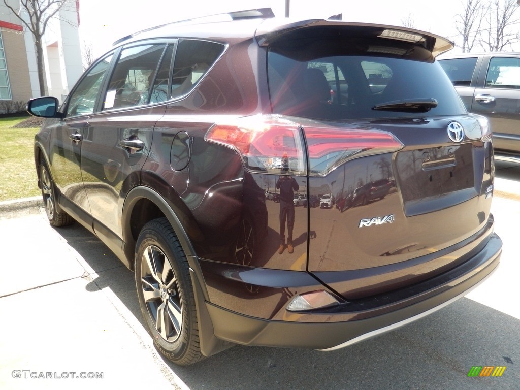 2018 RAV4 XLE AWD - Black / Black photo #2