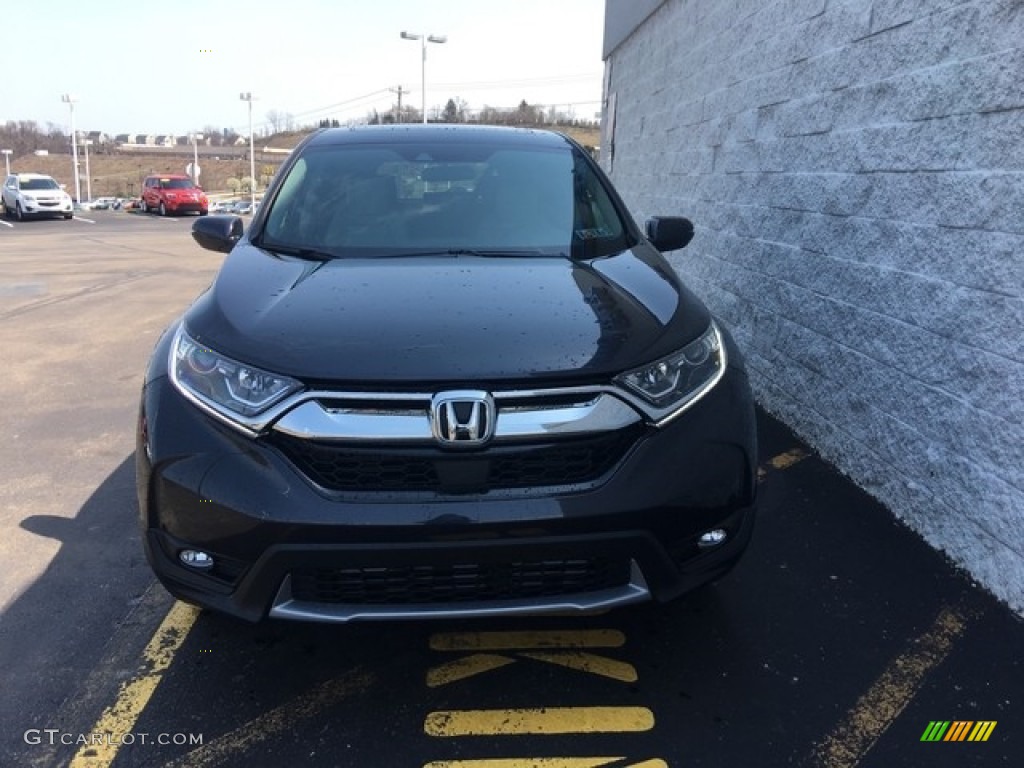 2018 CR-V EX AWD - Gunmetal Metallic / Gray photo #2