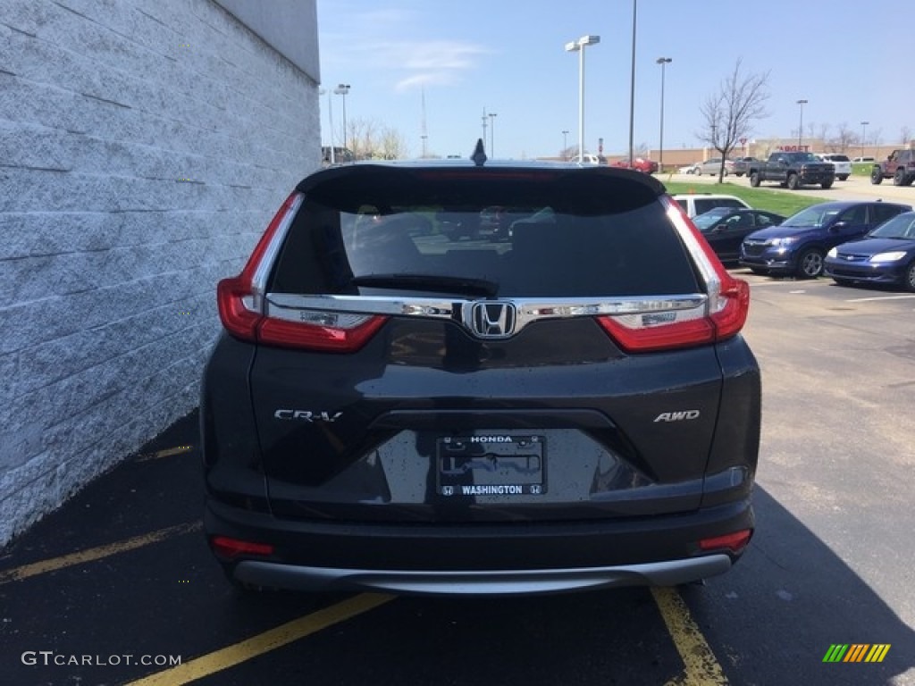 2018 CR-V EX AWD - Gunmetal Metallic / Gray photo #5