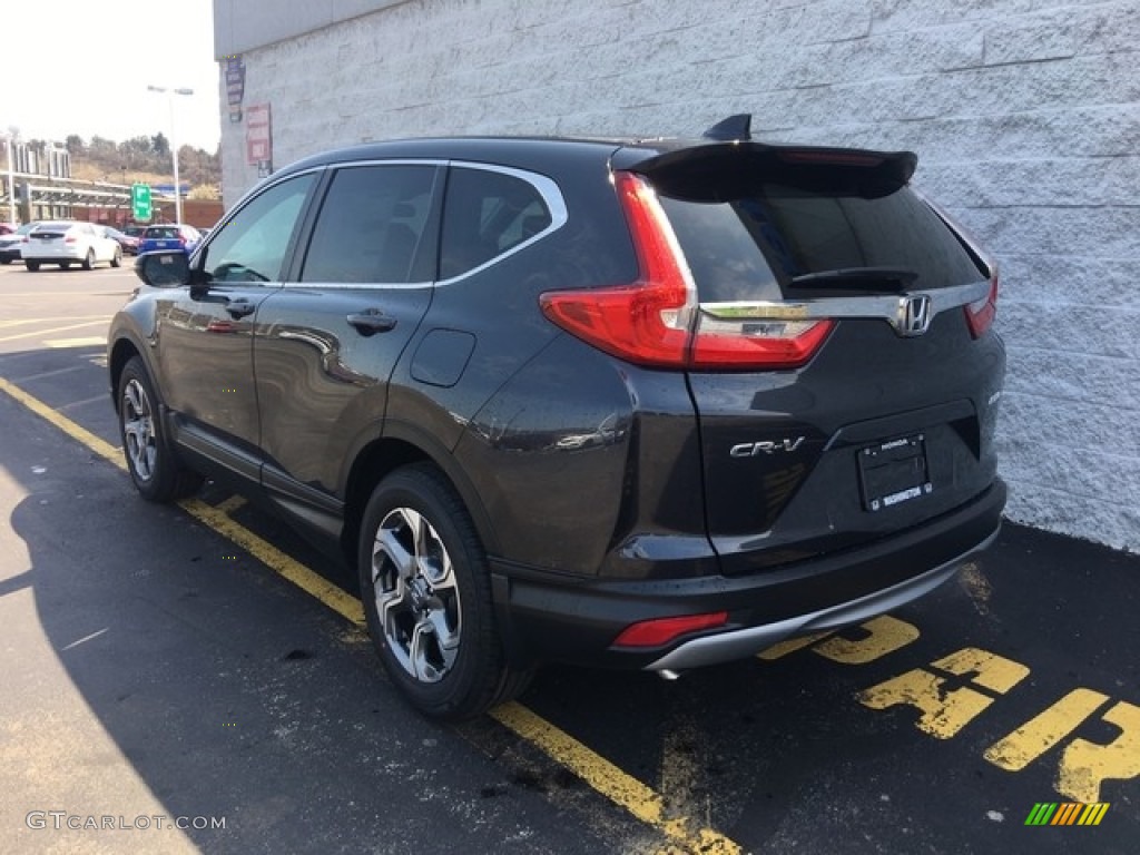 2018 CR-V EX AWD - Gunmetal Metallic / Gray photo #6