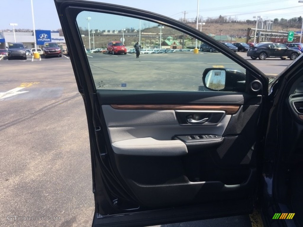 2018 CR-V EX AWD - Gunmetal Metallic / Gray photo #10