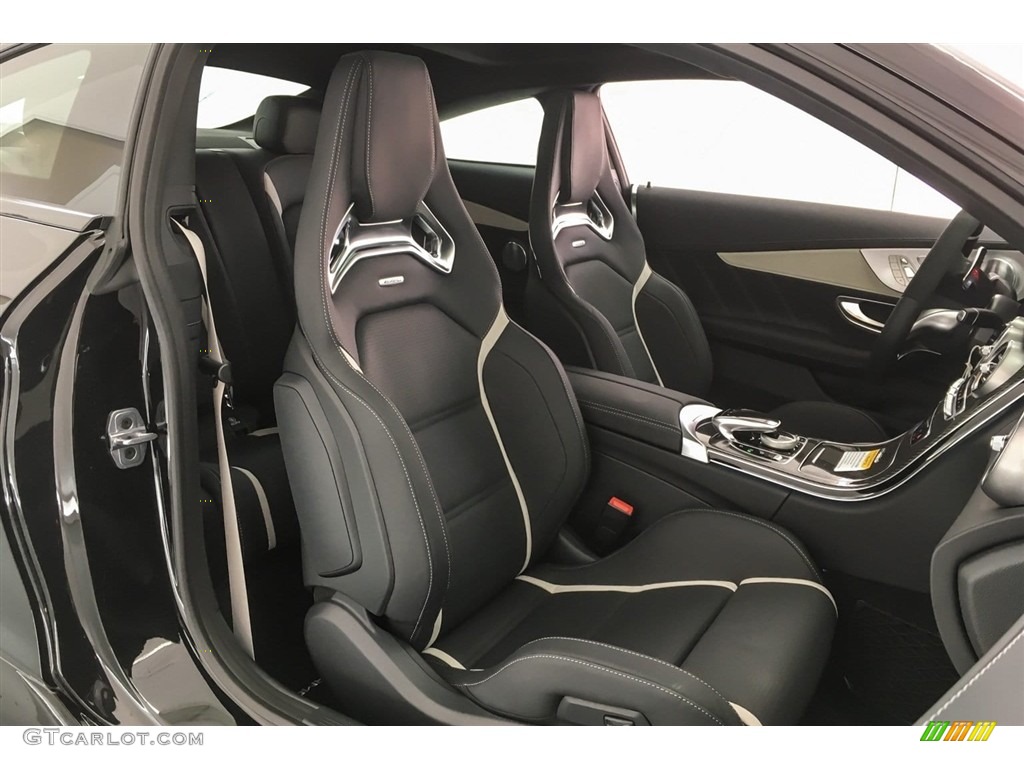 Black Interior 2018 Mercedes-Benz C 63 S AMG Coupe Photo #126706946