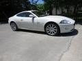 Pearlescent White 2009 Jaguar XK XK8 Coupe