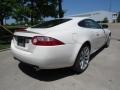 2009 Pearlescent White Jaguar XK XK8 Coupe  photo #7