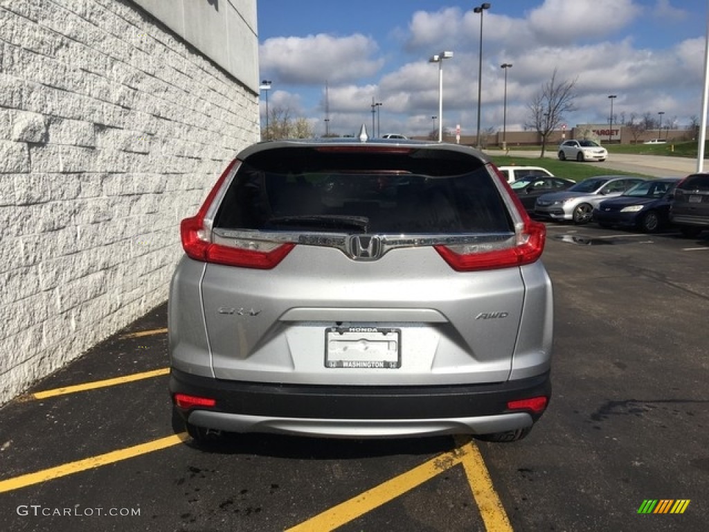 2018 CR-V EX AWD - Lunar Silver Metallic / Black photo #5