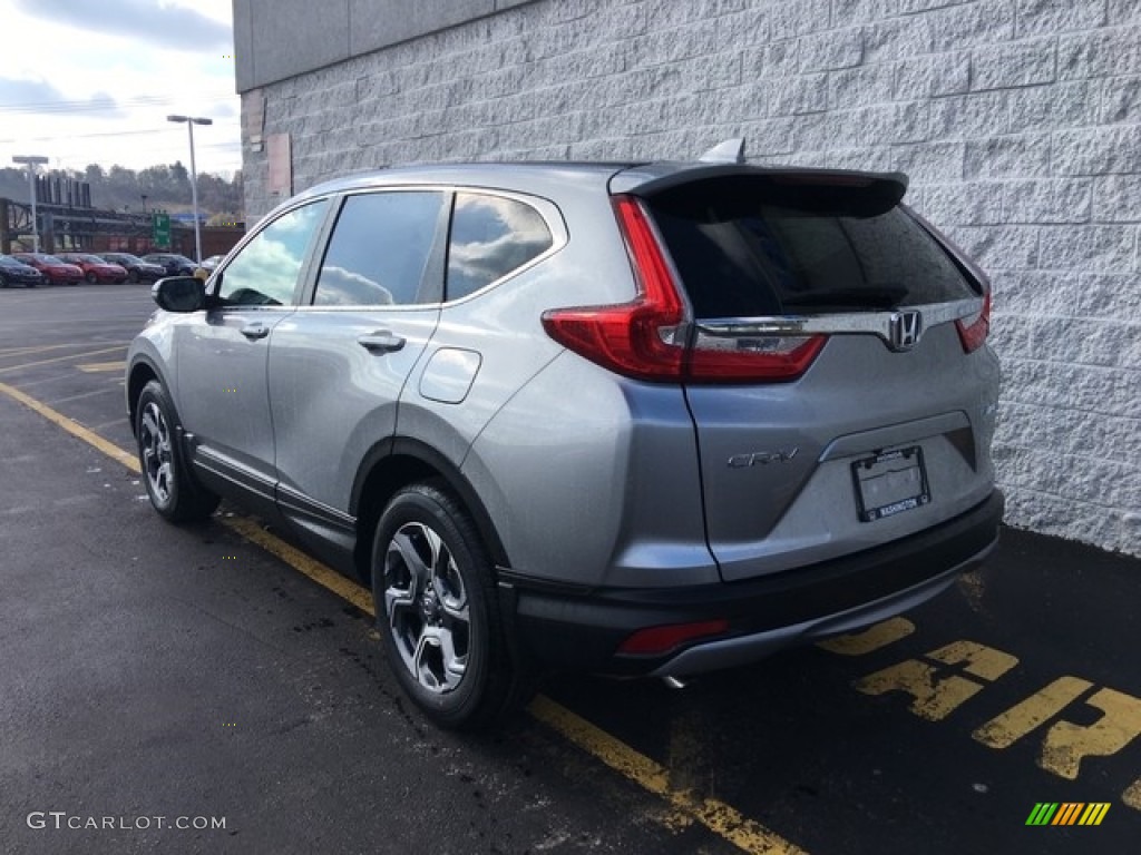2018 CR-V EX AWD - Lunar Silver Metallic / Black photo #6