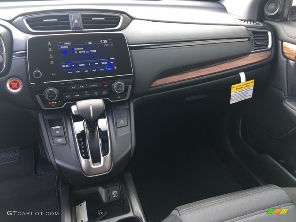 2018 CR-V EX AWD - Lunar Silver Metallic / Black photo #15