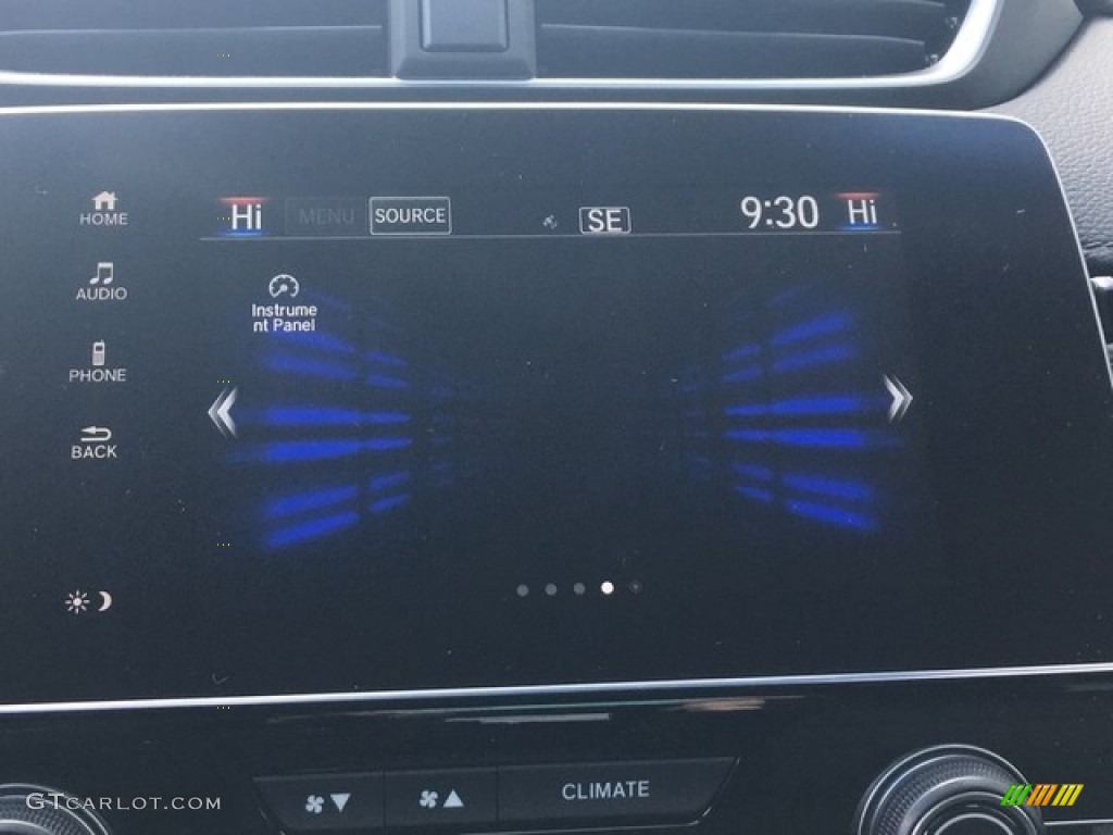 2018 CR-V EX AWD - Lunar Silver Metallic / Black photo #18