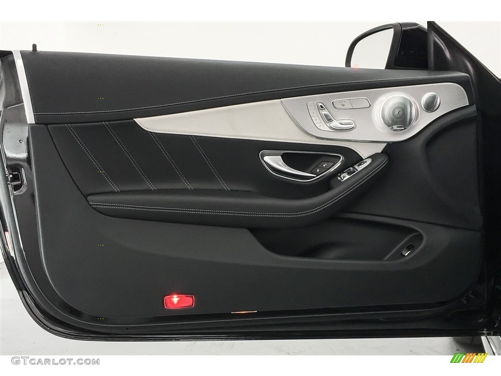 2018 Mercedes-Benz C 63 S AMG Coupe Black Door Panel Photo #126707504