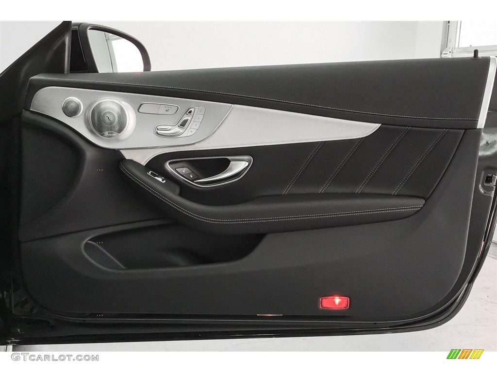 2018 Mercedes-Benz C 63 S AMG Coupe Black Door Panel Photo #126707690