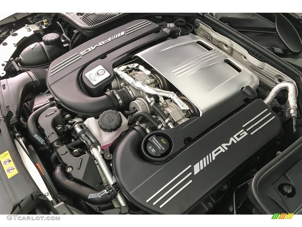 2018 Mercedes-Benz C 63 S AMG Coupe 4.0 Liter AMG biturbo DOHC 32-Valve VVT V8 Engine Photo #126707723