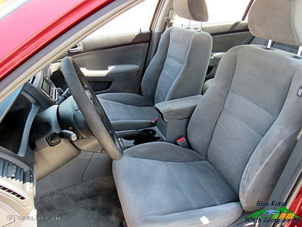 2005 Accord EX Sedan - Redondo Red Pearl / Gray photo #10