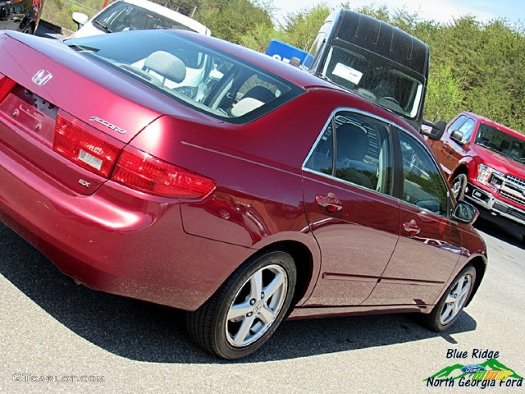 2005 Accord EX Sedan - Redondo Red Pearl / Gray photo #26