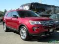 2018 Ruby Red Ford Explorer XLT  photo #7