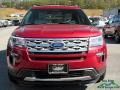 2018 Ruby Red Ford Explorer XLT  photo #8