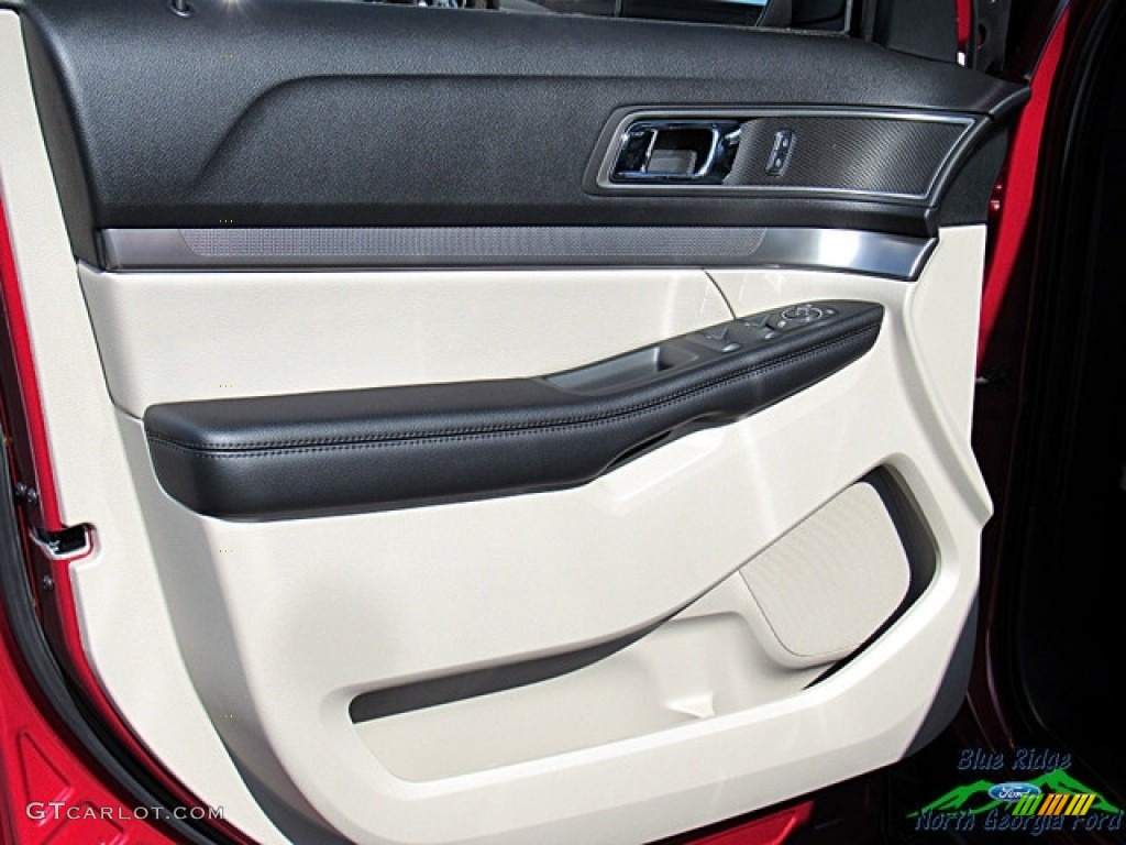 2018 Explorer XLT - Ruby Red / Medium Stone photo #27