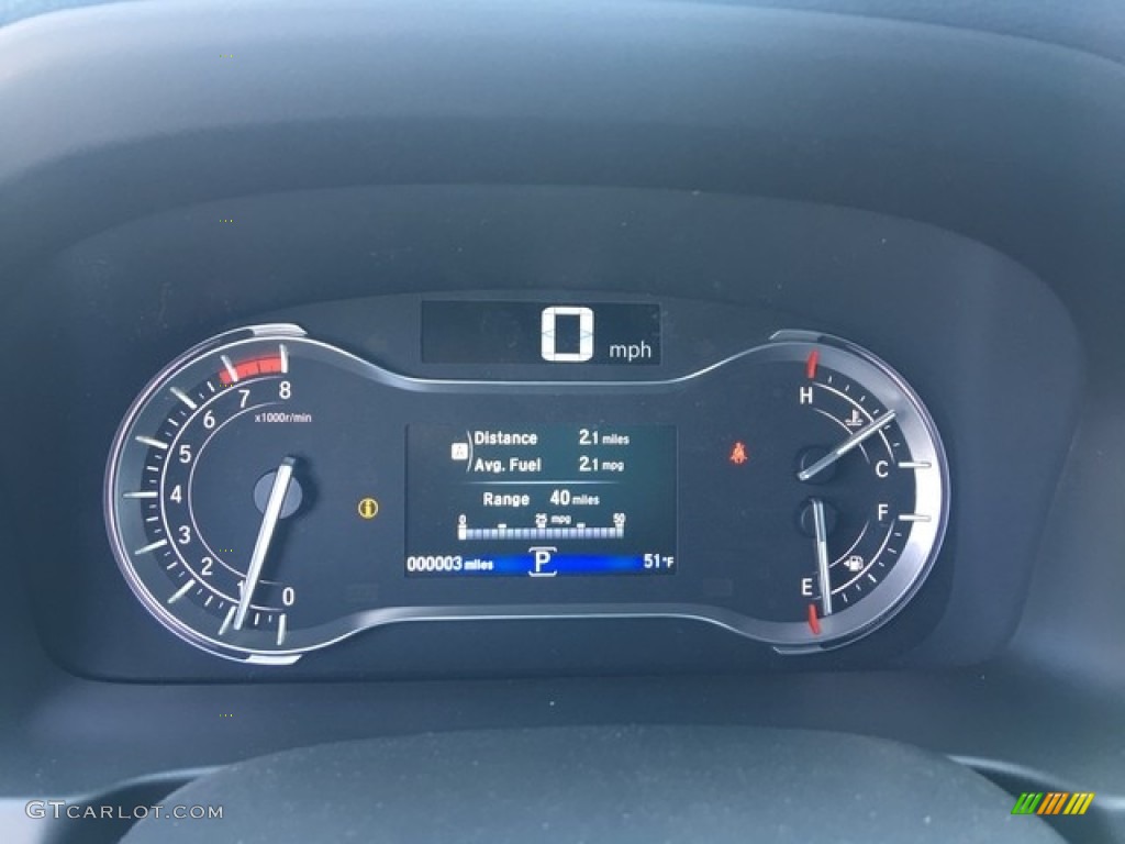 2018 Honda Pilot EX-L AWD Gauges Photo #126709889