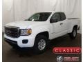 Summit White 2018 GMC Canyon Extended Cab