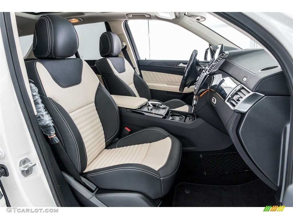 Porcelain/Black Interior 2018 Mercedes-Benz GLE 43 AMG 4Matic Photo #126711308