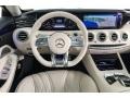 designo Porcelain/Deep Sea Blue Dashboard Photo for 2018 Mercedes-Benz S #126711647