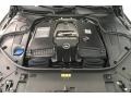 4.0 Liter biturbo DOHC 32-Valve VVT V8 2018 Mercedes-Benz S AMG S63 Coupe Engine