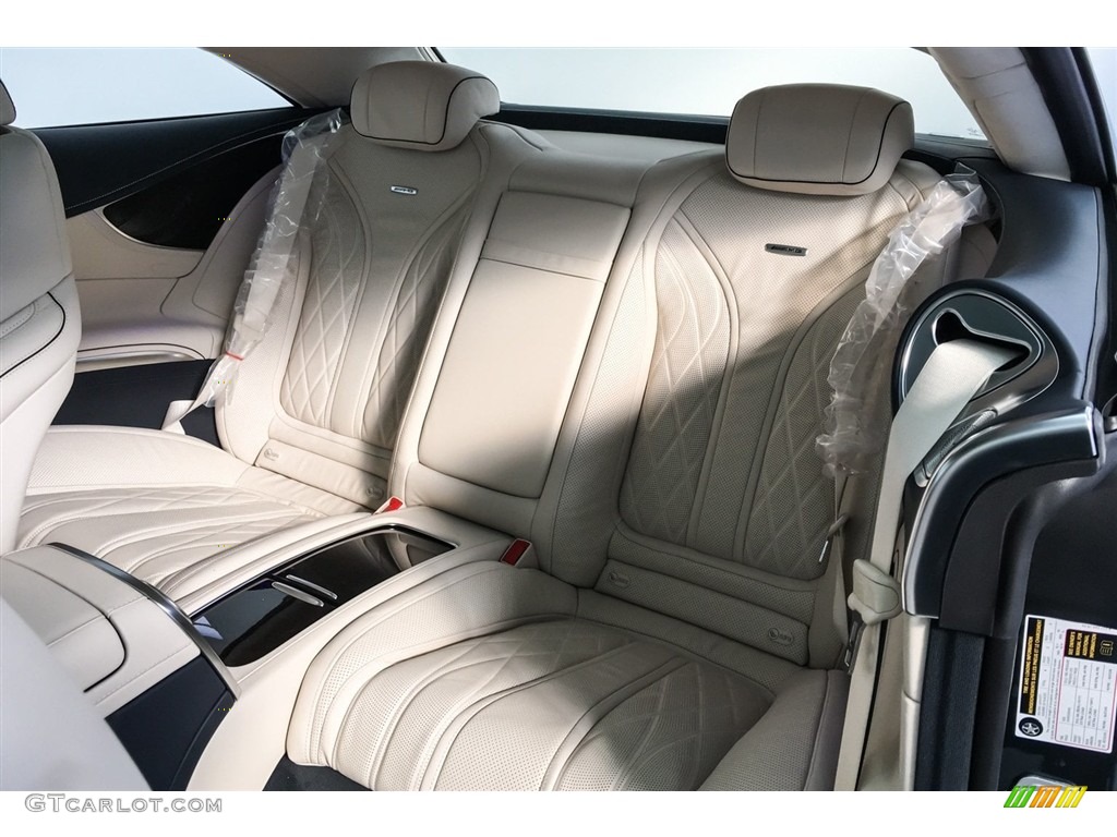 2018 Mercedes-Benz S AMG S63 Coupe Rear Seat Photo #126711929