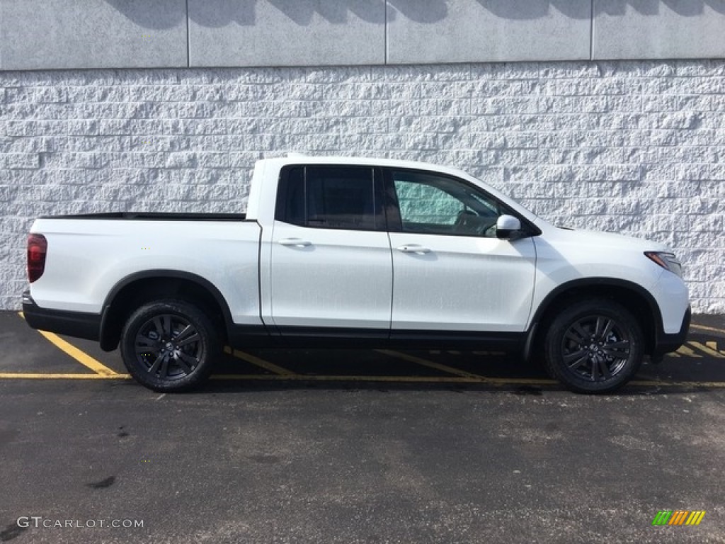 White Diamond Pearl 2019 Honda Ridgeline Sport AWD Exterior Photo #126712307