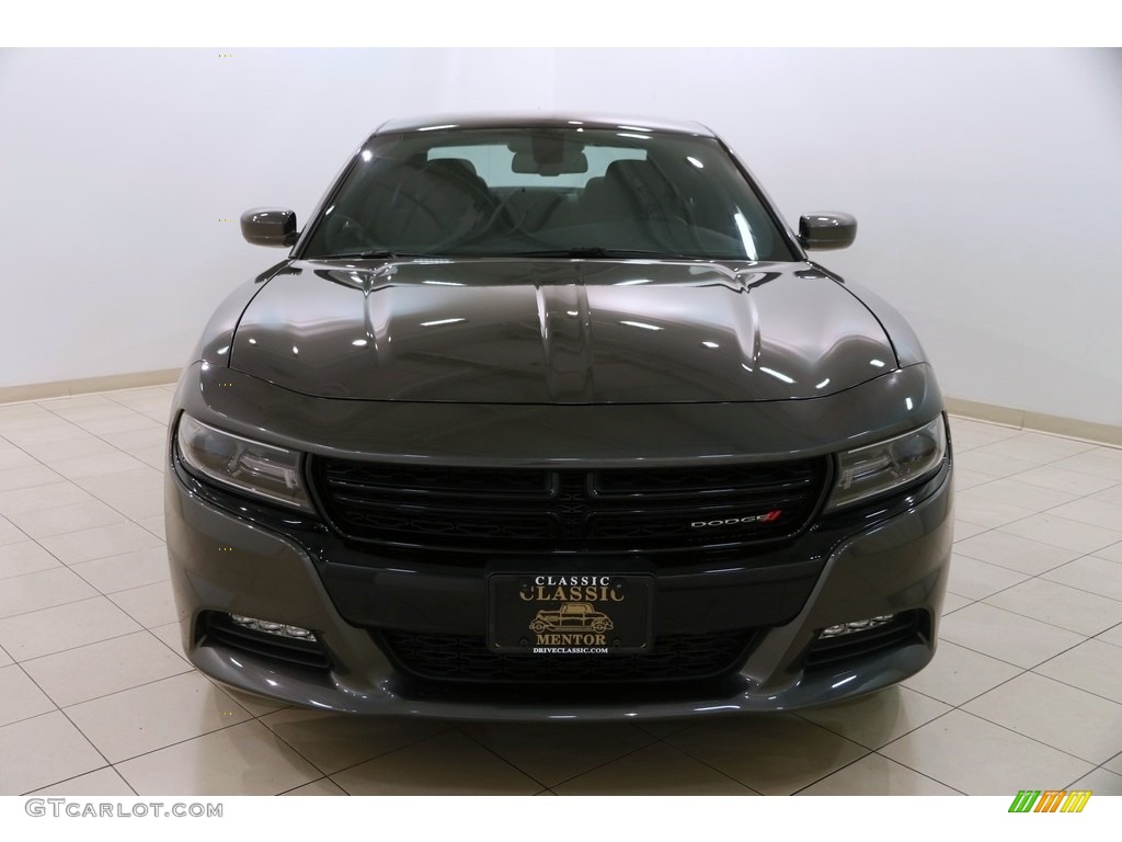 2018 Charger GT AWD - Granite Pearl / Black photo #2