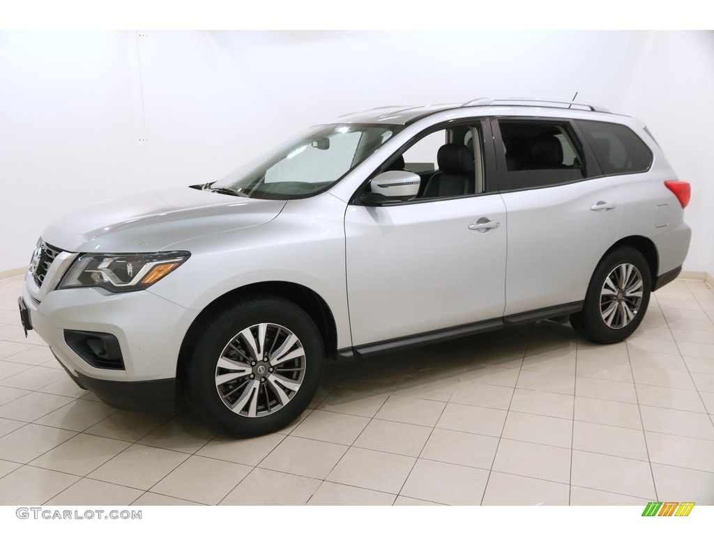 Brilliant Silver 2018 Nissan Pathfinder SL 4x4 Exterior Photo #126713678