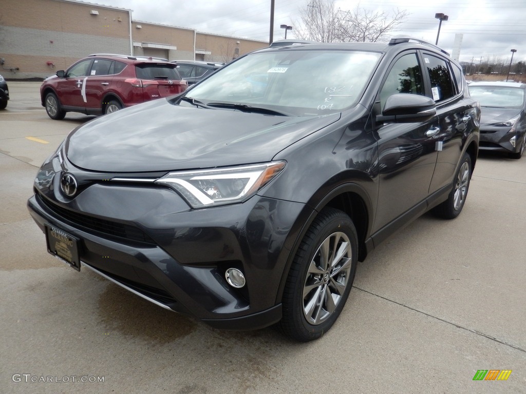 2018 RAV4 Limited AWD - Magnetic Gray Metallic / Ash photo #1