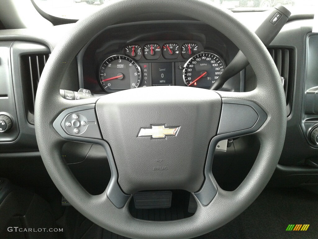 2018 Silverado 1500 Custom Double Cab - Red Hot / Dark Ash/Jet Black photo #14