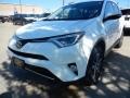 2018 Super White Toyota RAV4 XLE  photo #1