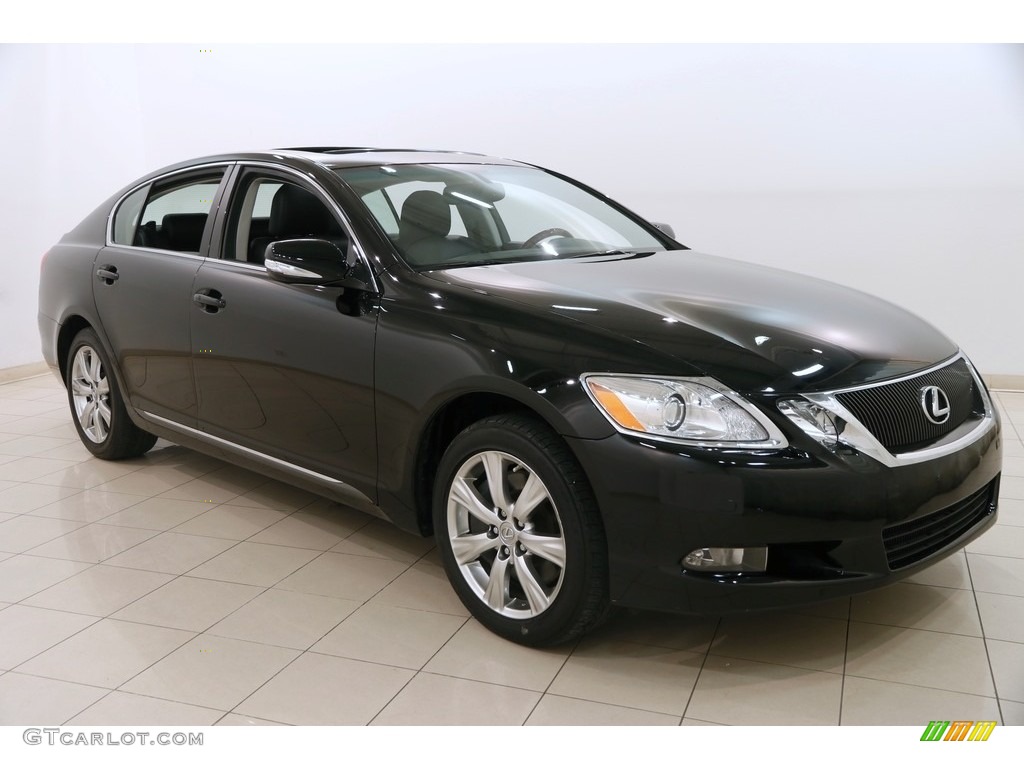 2011 GS 350 AWD - Obsidian Black / Black/Red Walnut photo #1
