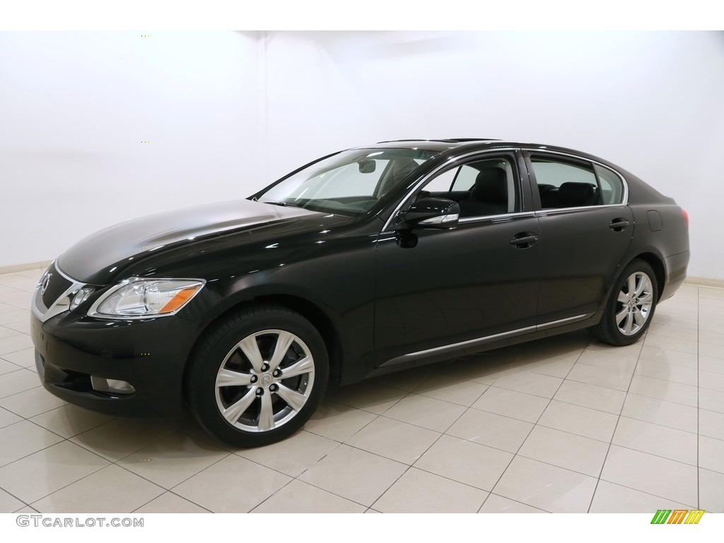 2011 GS 350 AWD - Obsidian Black / Black/Red Walnut photo #3