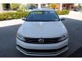 2015 Pure White Volkswagen Jetta SE Sedan  photo #3