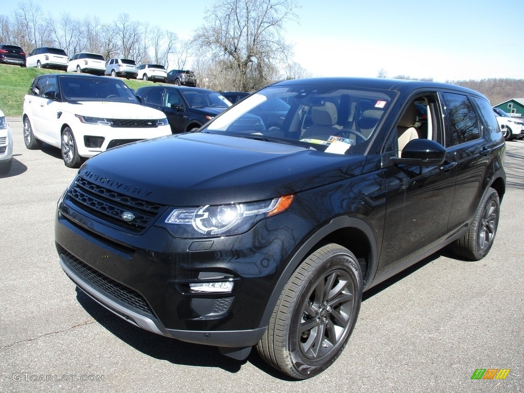 2018 Discovery Sport HSE - Santorini Black Metallic / Almond photo #12