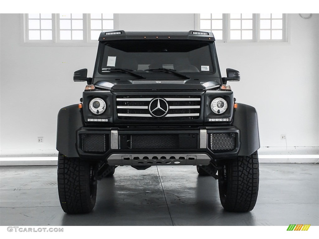 designo Night Black Magno (Matte) 2018 Mercedes-Benz G 550 4x4 Squared Exterior Photo #126716865