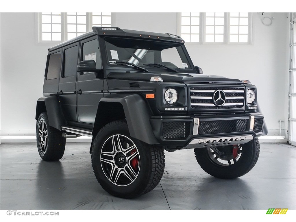 designo Night Black Magno (Matte) 2018 Mercedes-Benz G 550 4x4 Squared Exterior Photo #126717111