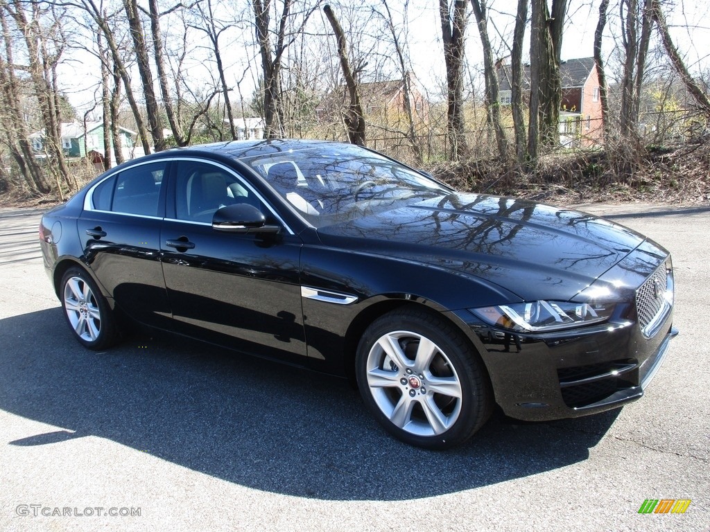 2018 XE 25t Prestige AWD - Narvik Black / Ebony photo #1
