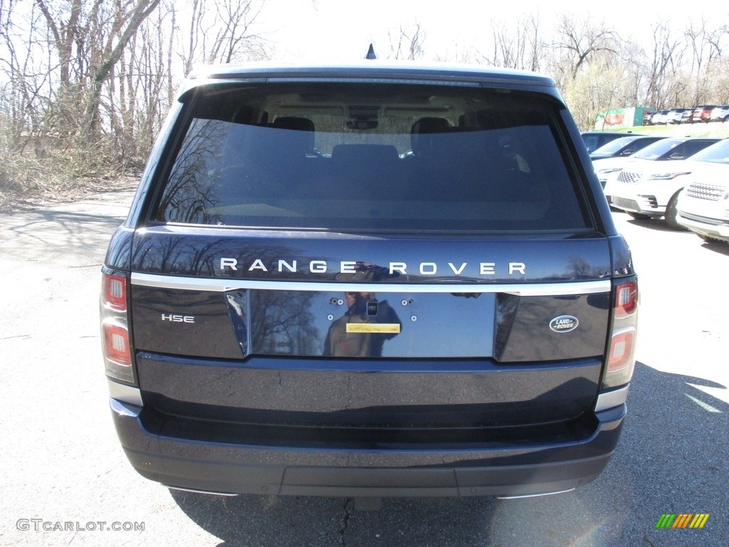 2018 Range Rover HSE - Loire Blue Metallic / Ebony photo #7