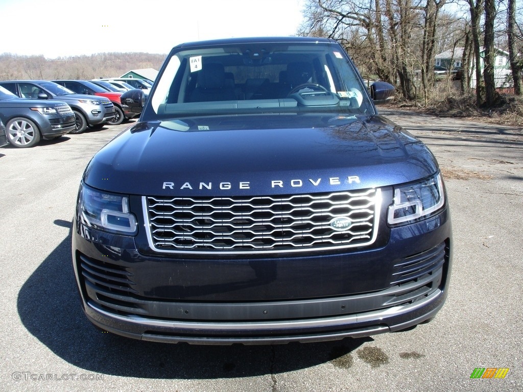 2018 Range Rover HSE - Loire Blue Metallic / Ebony photo #8