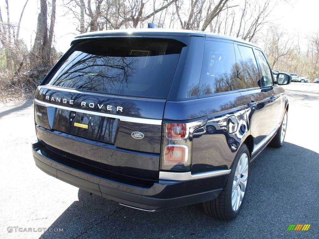 2018 Range Rover HSE - Loire Blue Metallic / Ebony photo #10