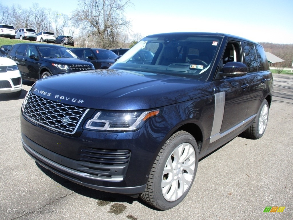 2018 Range Rover HSE - Loire Blue Metallic / Ebony photo #11