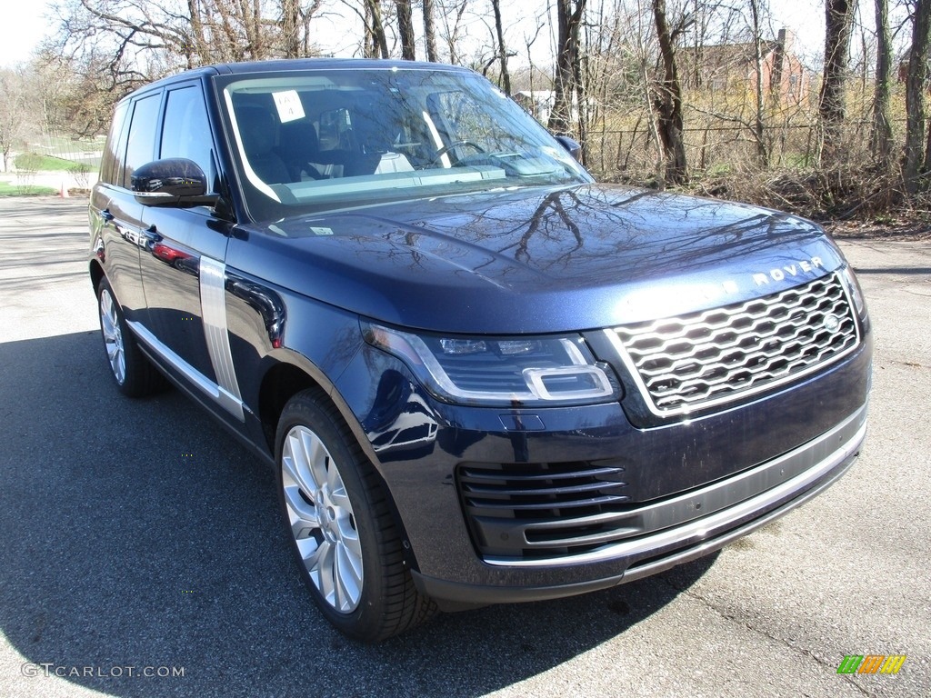 2018 Range Rover HSE - Loire Blue Metallic / Ebony photo #12