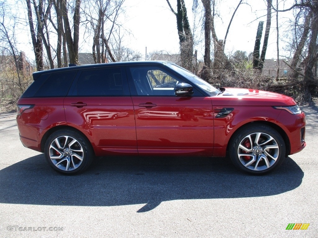 2018 Range Rover Sport HSE Dynamic - Firenze Red Metallic / Ebony photo #10