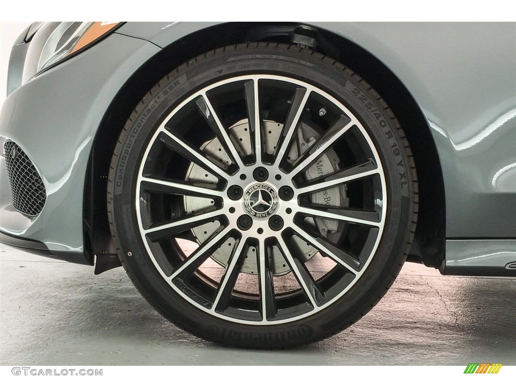2018 C 300 Sedan - Selenite Grey Metallic / Black photo #9