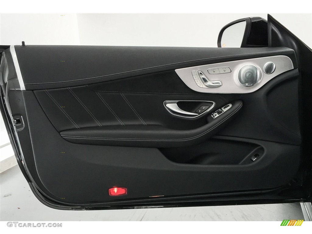 2018 Mercedes-Benz C 63 AMG Coupe Black Door Panel Photo #126720711
